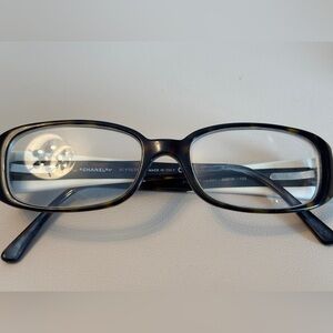 Chanel Eyeglasses Frame 3120-H  Brown Cream